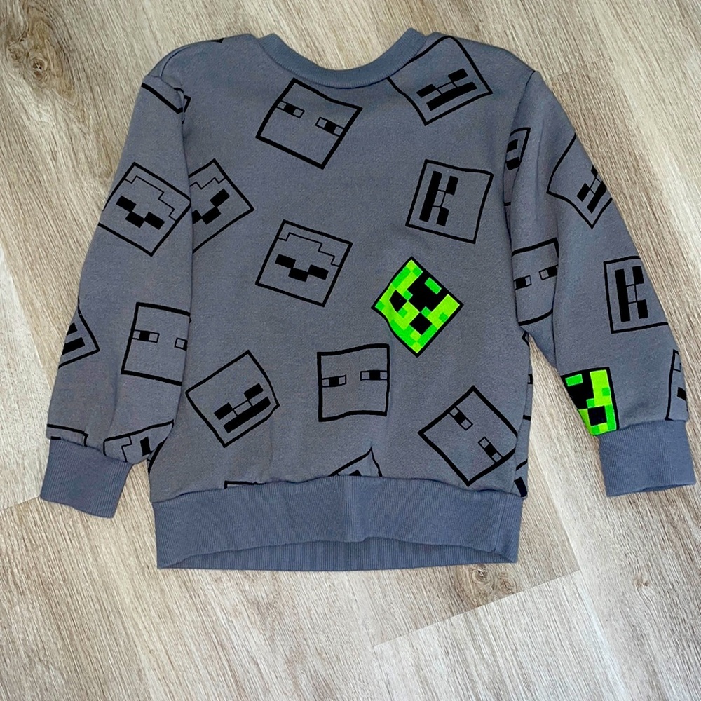 Minecraft sweatshirt